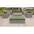 thumbnail image 2 of Ensemble de Meubles de Patio en Osier d'Extérieur 8 Pcs en Cilantro, 2 of 2