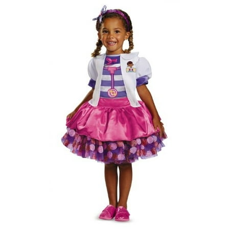 Disney Doc Mcstuffins Tutu Deluxe Toddler Costume, Small2T