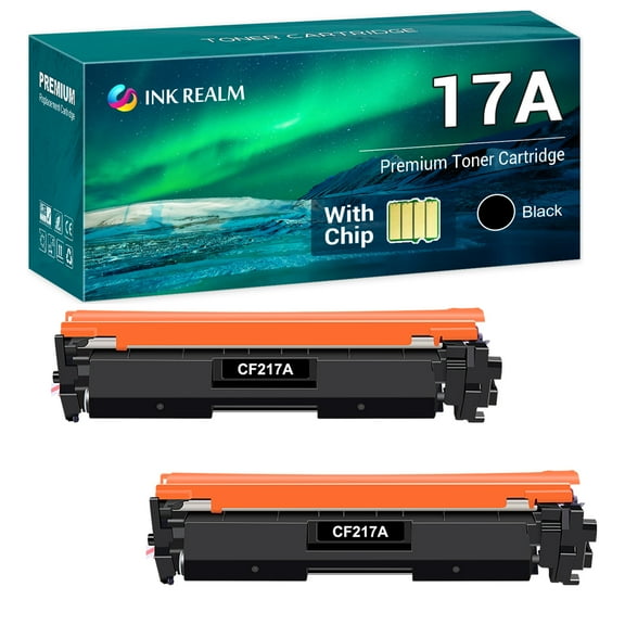 Cool Toner Compatible Toner Replacement for HP CF217A 17A LaserJet & LaserJet Pro M102a M102w MFP-M130a MFP-M130fn MFP-M130fw MFP-M130nw (Black, 2-Pack)