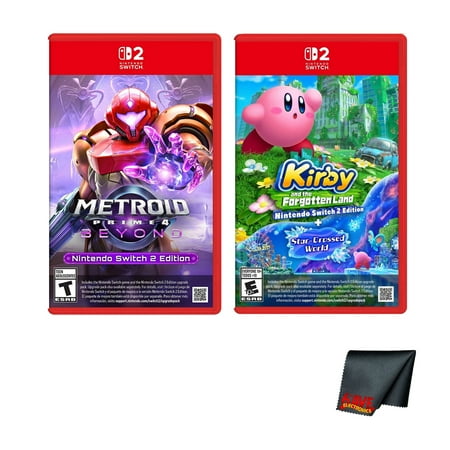 Nintendo Metroid Prime 4: Beyond + Kirby and the Forgotten Land + Star-Crossed World Switch 2