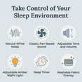 thumbnail image 2 of Yogasleep Dohm® Nova Sound Machine and Night Light, White, 2 of 7