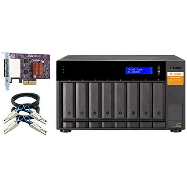 TL-D800S-US 8 Bay SATA 6Gbps JBOD Storage Enclosure. PCIe SATA 