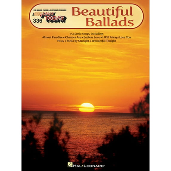 Pre-Owned Beautiful Ballads: E-Z Play Today Volume 336 (Paperback) 1423486536 9781423486534