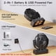 thumbnail image 2 of Ventilador con pilas Wavmill 2 en 1, batería D-Cell y USB, 2 of 7
