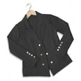 thumbnail image 2 of Saco de botones formal negro chico, 2 of 2