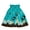 Blue, variant on Hawaiian Pa'u Hula Dancer Dress Skirts Hawaii Hula Girls Green For Women