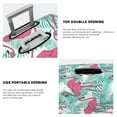 thumbnail image 3 of Hirioo Flamingo for Elasticity Suitcase Cover (No luggage Included) Durable Luggage Protector Fits 18-32 Inch Luggage-Large, 3 of 7