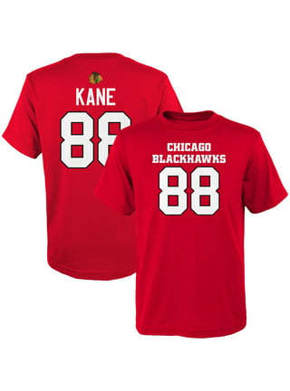 Men's Chicago Blackhawks Patrick Kane Fanatics Branded Kelly Green St.  Patrick's Day Name & Number T-Shirt