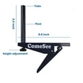 thumbnail image 1 of Comesee Ensemble de Filet de Ping-Pong, Pince à Ressort Professionnelle avec Insert de Clip de Filet, Support de Prise de 1,2 Pouces de Largeur, Tension et Hauteur Réglables, Installation Facile (Marine), 1 of 5