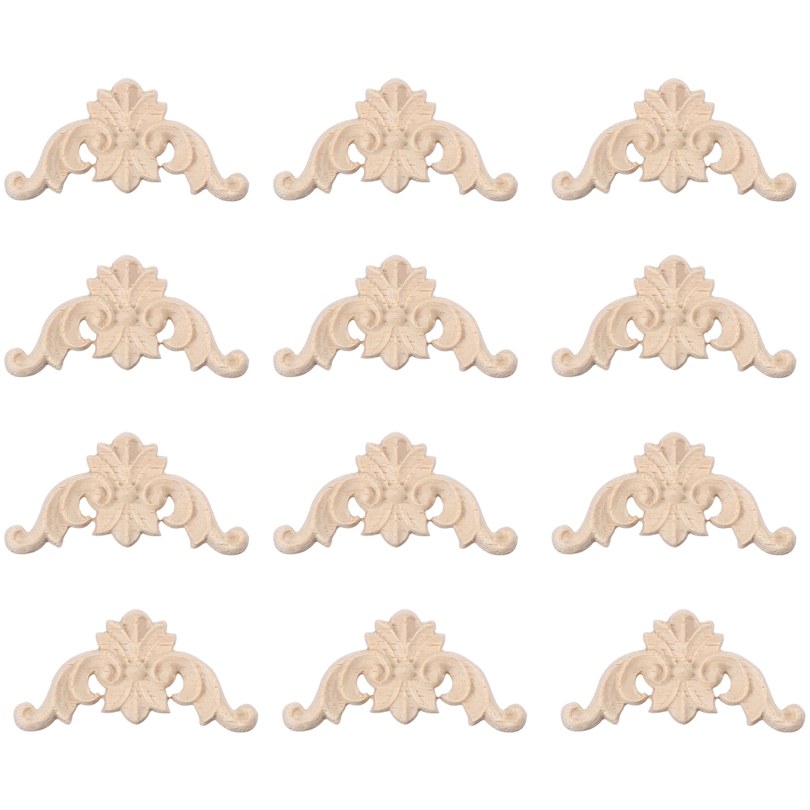 Nuolux Wood Appliques Onlays Decorativecarved Furniture Wall
