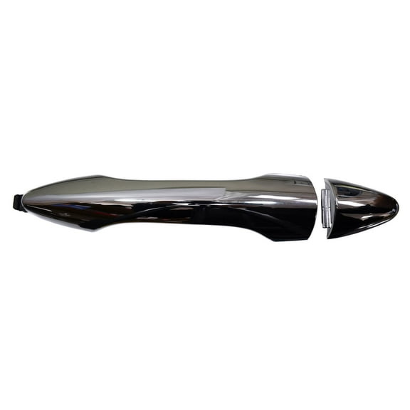 PT Auto Warehouse HY-3504M-RLK - Exterior Outer Outside Door Handle, Chrome - Rear Left Driver Side Fits select: 2010-2015 HYUNDAI TUCSON