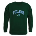 thumbnail image 1 of W Republic 541-198-FOR-01 Tulane University Campus Crewneck Sweatshirt, Forest - Small, 1 of 1