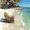 Beach, variant on Playa Blanca Cuba Watercolor Beach Canvas Vacation Coastal Wall Art