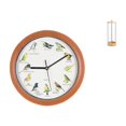 thumbnail image 1 of Reloj de pared con diseño de pájaro cantor, dispensador de pajitas, relojes decorativos para cocina, decoración del hogar, organizador de pajitas tran, 1 of 8