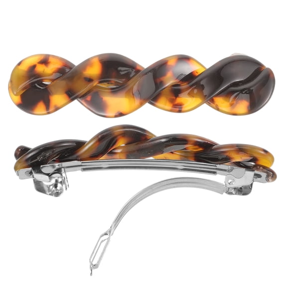 unbranded 4 pcs  Snap Hair Clips Women Hair Barrettes Decorative Hair Clips Girl Hair Clips for Party