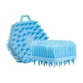 thumbnail image 1 of Fiudx Cepillo de Ducha, Guante Exfoliante para Cuero Cabelludo, Exfoliante de Lufa para Mascotas, Masajeador de Baño de Doble Cara, Limpiador de Cabello para La Ducha, Uso En Spa En Casa, para Todo T, 1 of 2