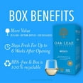 thumbnail image 6 of Oak Leaf Vineyards Moscato White Wine International, 3 L Bag in Box, 10.0% ABV, 6 of 10