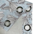 thumbnail image 4 of Ambesonne Grommet Curtain, , 50"x84", Soft Blue and Dark Purple, 4 of 5