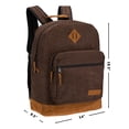 thumbnail image 2 of Mochila Wrangler Yellowstone Western Style de pana marrón, 2 of 6