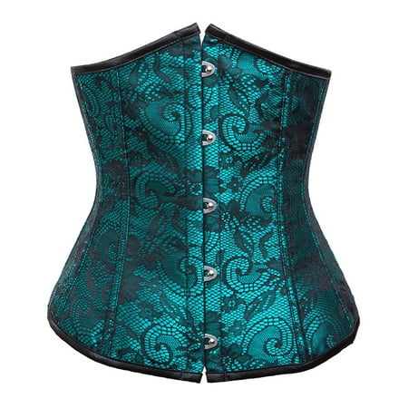 TOPUUTP Corsets for Women White Black Corset Top Sexy Bustier Lingerie Waist Cincher Costume Tops