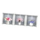 thumbnail image 5 of 3 piezas de pegatinas de pared para pared, mural de bricolaje, decorativas, despegar y pegar, diseño de flores, calcomanía de pared para casas de, 5 of 8