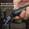 thumbnail image 6 of HDWUEN Metal Gas Lighter,Windproof Butane Torch Lighter for Outdoor BBQ Kitchen Refillable Lighters Jet Flame Torch, 6 of 9
