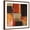 Brown Frame, variant on Art.com Grande Harmony II Art Print by Michael Brey, 16" x 16"