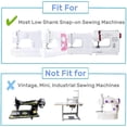 thumbnail image 2 of MYG Shirring Gathering Sewing Machine Accessories Ruffle Presser Foot, 2 of 9