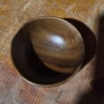 thumbnail image 7 of Small Wooden Salad Bowl, Handmade Natural Wood Serving Bowl for Fruits & Salads, Decorative Round Dish for Kitchen Dining, Farmhouse Table Centerpiece, 7 of 7