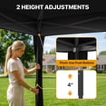 thumbnail image 3 of COOS BAY 11x11 Pop-Up Instant Gazebo Tent with Mosquito Netting Outdoor Canopy Shelter with 121 Square Feet of Shade, Black, 3 of 10