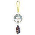 thumbnail image 1 of Crystal Tree Drop Pendant Hanging 7 Chakra Stone Ornament Window Decoration Bd, 1 of 2