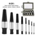 8pcs 319mm Screw Extractor Drill Bit Steel Tool Broken Speed Out Guide