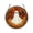 C009- Style I, variant on Stained Glass Window Hanging Halloween Pumpkin Decor 6 Inch Round Acrylic Sun Catchers for Windows, Creepy Halloween Decorations for Halloween House Decor Indoor Window, Halloween