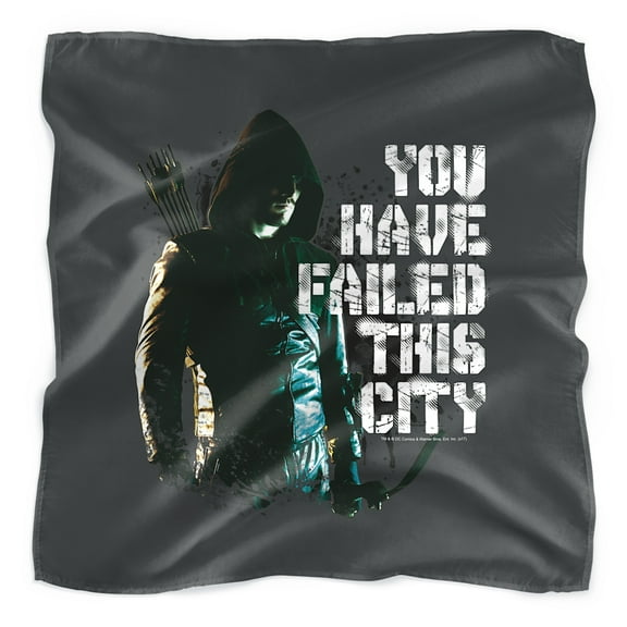 Arrow: TV Series Arrow You Have Failed Bandana (21 in x 21 in)