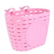 thumbnail image 5 of 1 canasta de plástico para niños, desmontable, gruesa, para almacenamiento de bicicletas, para bicicletas para niños (rosa), 5 of 6