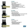 thumbnail image 4 of B&W Hitch 2.5 In Receiver Tow & Stow Trailer Dual Ball Mount w/ 7 In Drop, 4 of 7
