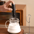 thumbnail image 3 of Mini Batidor Eléctrico Espumador Leche Para Café Con Soporte Lab.G, Color Negro, 3 of 5