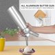 thumbnail image 5 of Chantilly Siphon, Kitchen Siphons, Stainless Steel Chantilly Siphon, 3 Stainless Steel Decorating Nozzles, 5 of 5