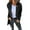 Black, variant on Yigetop Womens Jackets Trendy Suede Long Coat Women Fall Winter Button Down Oversized Jackets Lightweight Cardigan Trench Coats Light Jackets for Women Black 5XL