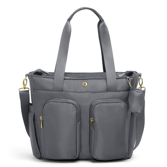 Huggies Sunshine Carry All Pack Tote Diaper Bag, Grey