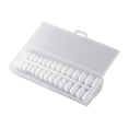 thumbnail image 1 of HILABEE 240 Pieces Full Cover Fake Nails Traceless with Storage Box Square, 1 of 7
