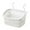 Multicolor Size U8, variant on Zzbeans Plastic Hanging Shower Basket with Hook, Removable Storage Organizer for Bathroom Kitchen, Space Saving Shower Caddy for Gel Soap Sponge Towel