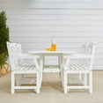 thumbnail image 2 of Vifah Bradley Outdoor 5-Piece Wood Patio Dining Set In White V1337SET2, 2 of 3