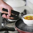 thumbnail image 2 of Stainless Steel Anti-hot Pot Pan Hot Dish Gripper Clip Retriever Tongs Pot Clamp Plate Bowl Clip Gripper Steam Hot Crab Oven Chef Stove Gripper Clip F, 2 of 5