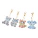 thumbnail image 3 of Llavero de decoración DIY Jadeshay llavero de animales de dibujos animados resina con diamantes, 3 of 8
