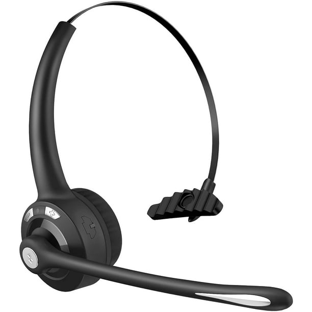 Trucker Bluetooth Headset/Office Wireless Headset with Extra Boom Noise
