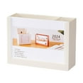 thumbnail image 1 of Calendario de escritorio 2024 mayimx Organizador Plan y horario 12 meses blanco, 1 of 9