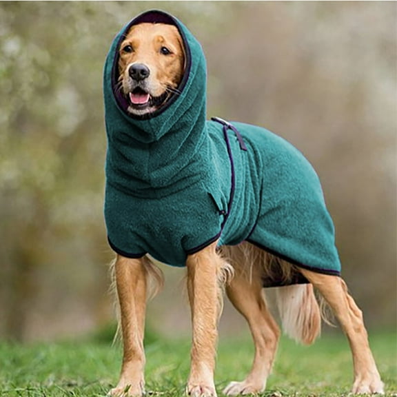 RBER Pet Dog Clothes Velvet Thick Warm Clothing Autumn And Winter Cute Pet Clothes Pet Dog Thick Warm Clothing Supplies