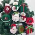 thumbnail image 1 of 10 Piezas Adornos Colgantes de Navidad Juego de Arcilla Arco Iris con Cinta Bastón de Caramelo Árbol de Navidad Colgantes de Decoración para la Temporada de Navidad Decoraciones de Fiesta en, 1 of 5