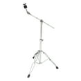 thumbnail image 1 of Soporte para platillos de piso , plegable, totalmente de Metal, ajuste , 80cm-130cm, agarre rápido, soporte triangular, accesorio, Hugo Soporte de platillos, 1 of 7